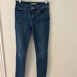 Levi's Classic Blue Women's Skinny Jeans